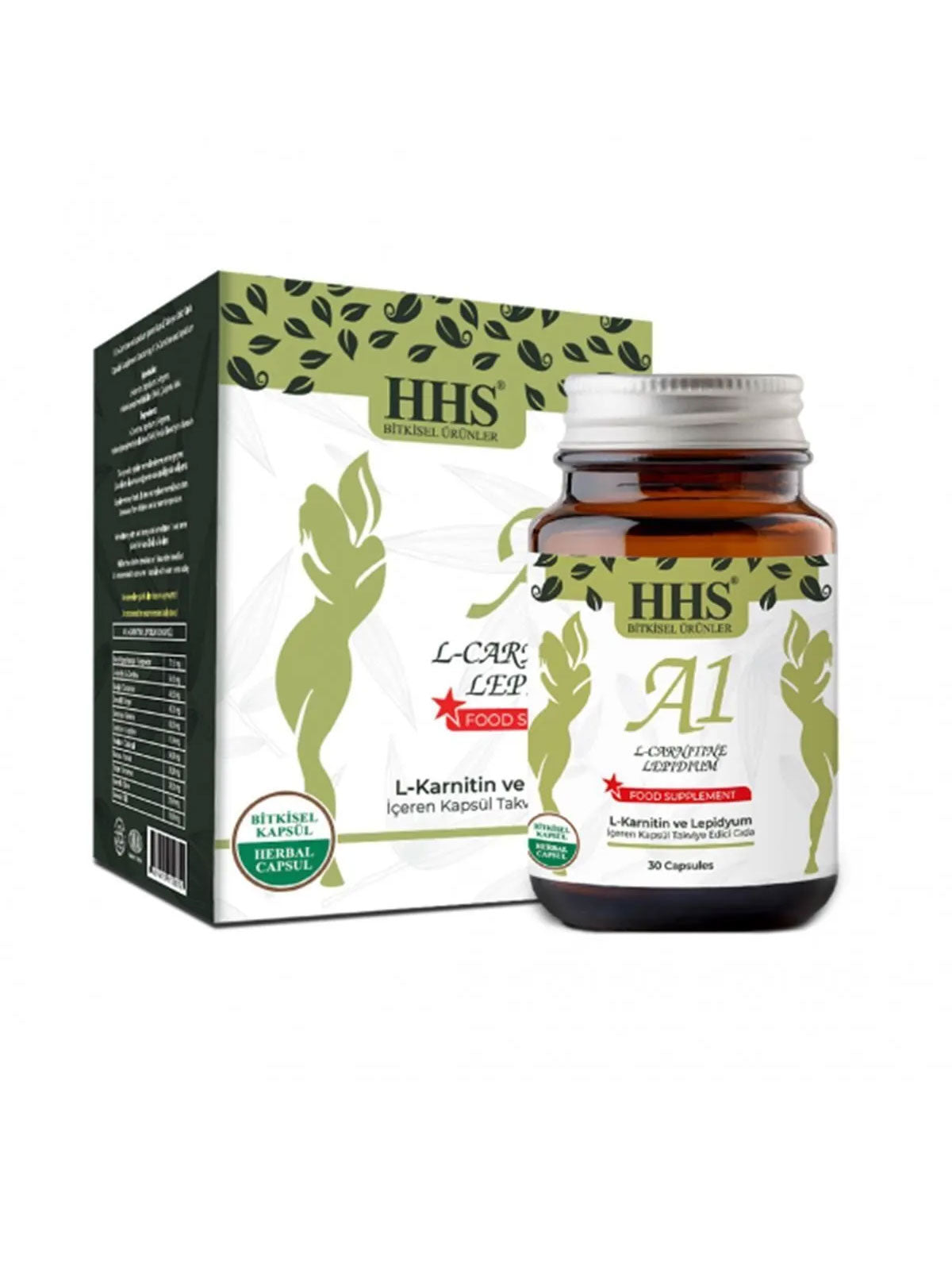 HHS A1 L-Carnitine Lepidium Cápsula® – 100% Original imagen 0