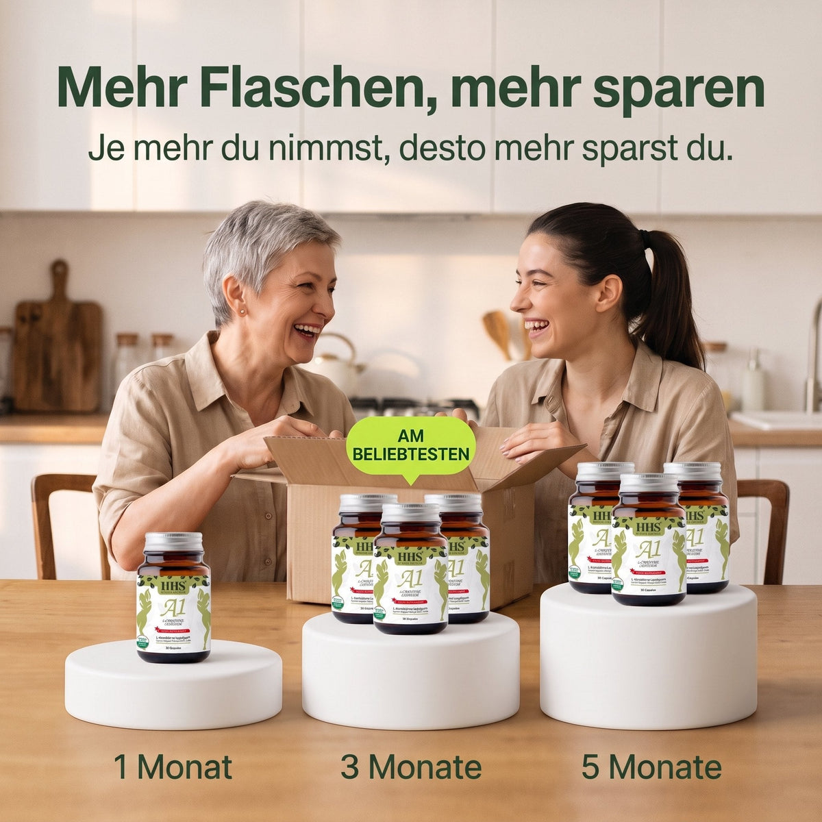 HHS A1 Kapsel: Mehr Dosen, mehr sparen