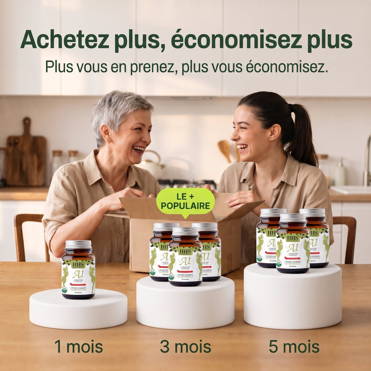 HHS A1 Gélule : plus de pots, plus d'économies