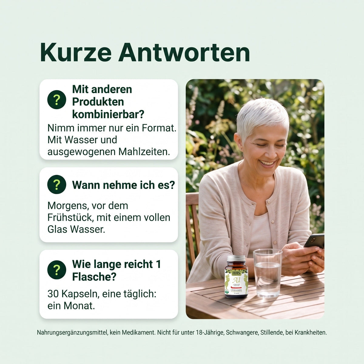 HHS A1 Kapsel: Kurze Antworten