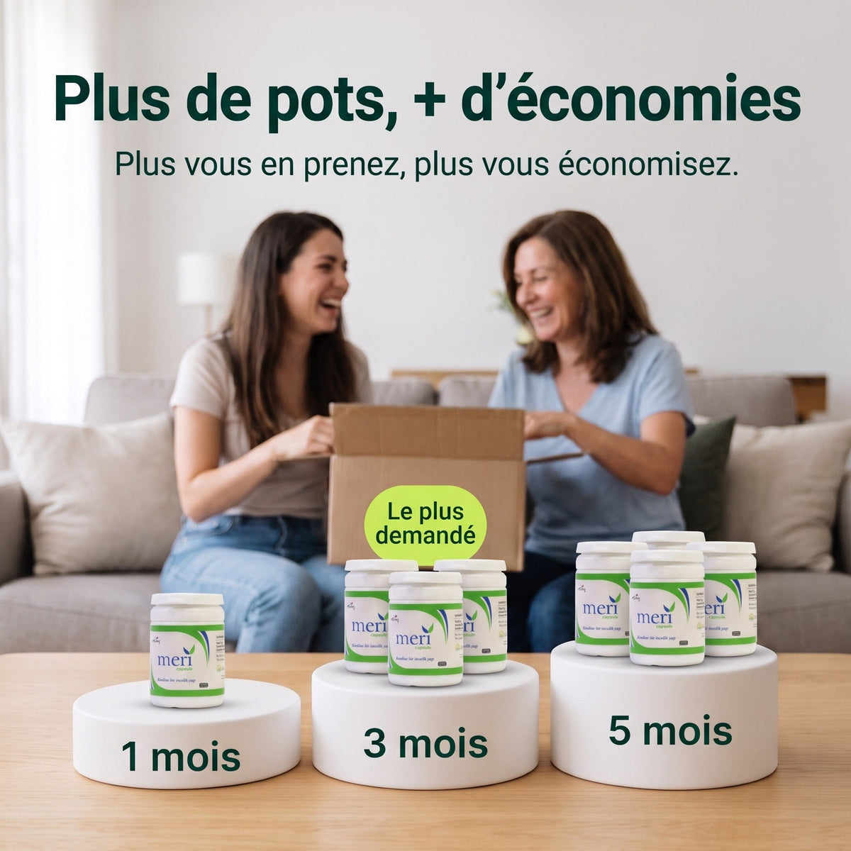 Meri Detox Gélule : plus de pots, plus d'économies