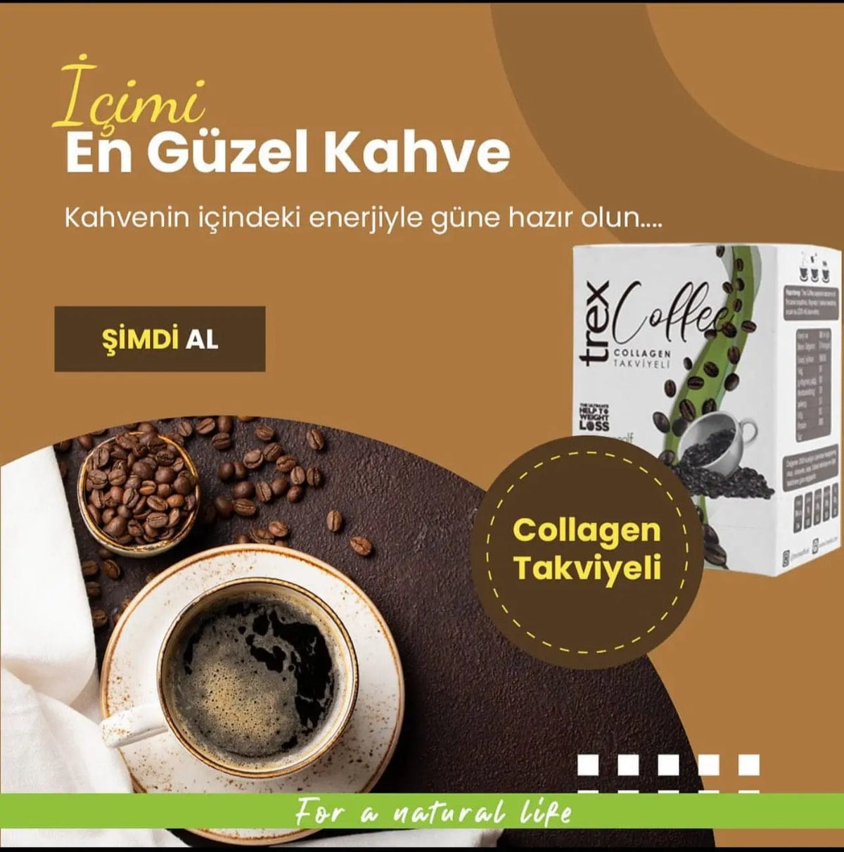 Trex Collagen Café – 30 sobres